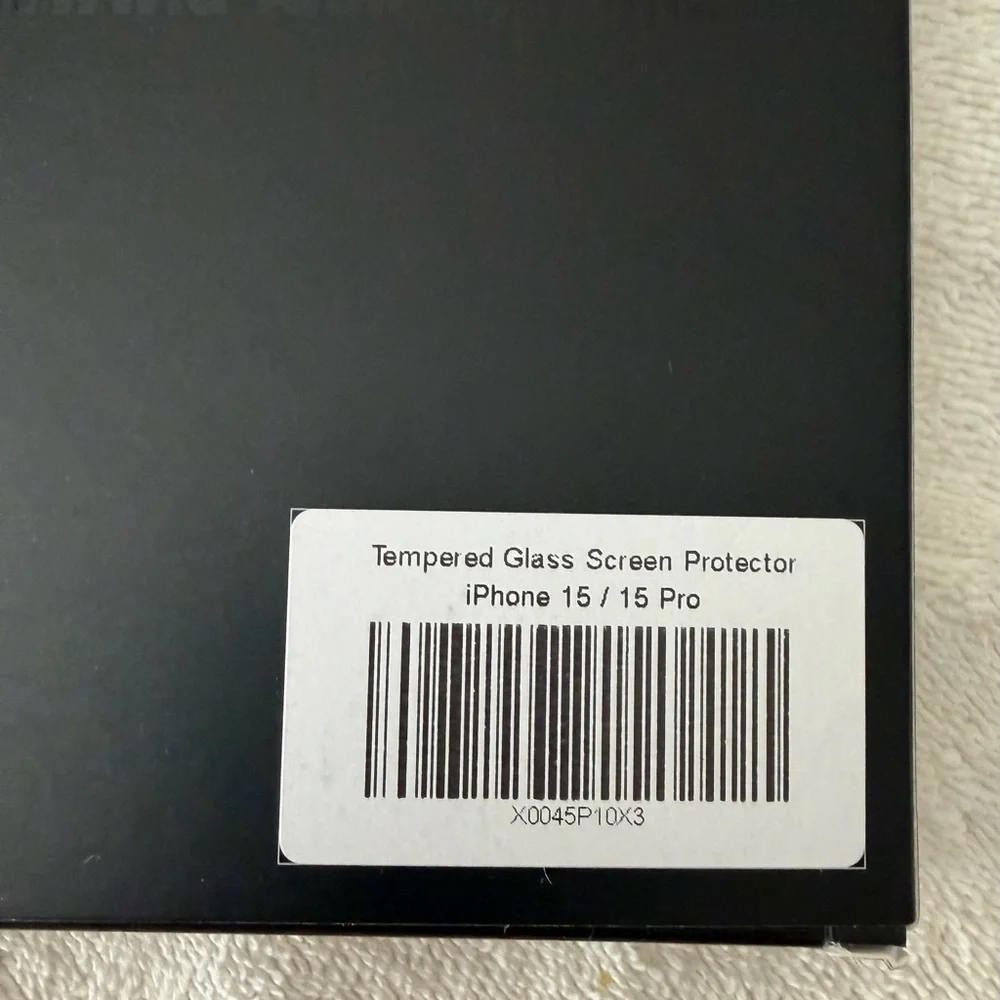 Premium Black Screen Protector Installation Kit